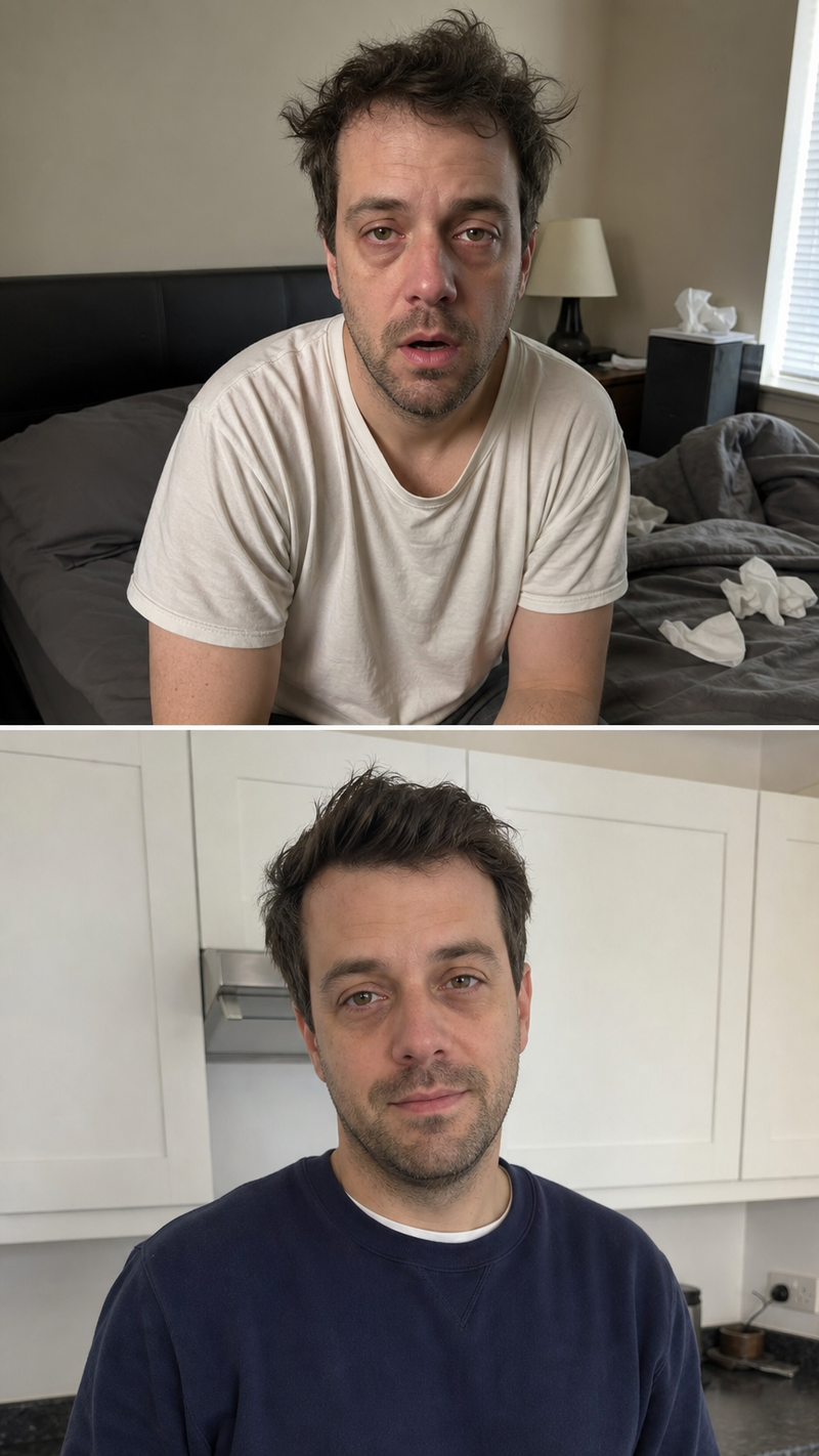 Before & After result