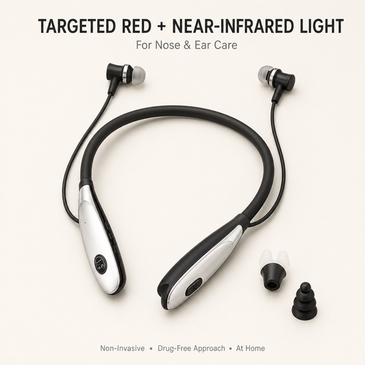 Vitalio Duo — 2-in-1 Light Ritual for Nose & Ears